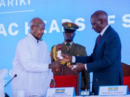 Museveni Takes Over as EAC Chair in Arusha